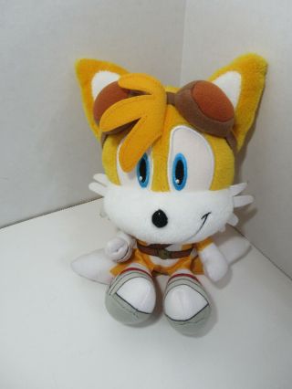 Sonic The Hedgehog Sonic Boom Tails Big Head Tomy Plush Stuffed Animal Toy
