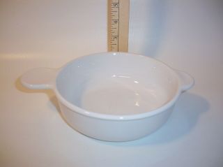 Vintage Corning Ware Grab It Bowl P - 240 - B Round 750 Ml Large White Dish No Lid