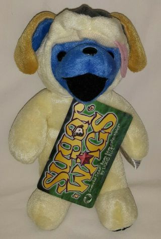 Sugar Wags Ed 13 Grateful Dead Bean / Beanie Bear Puppy Dog Jerry/teddy Bent Tag