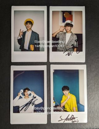 Dongkiz Munik/jaechan/wondae Real Signed Polaroid Autographed Makestar