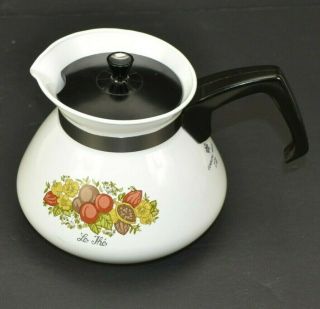 Vintage Corning Ware Tea Pot Le The 