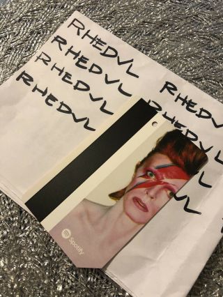 Rare David Bowie Metro Card Nyc Mta York Brooklyn Exclusive 2018