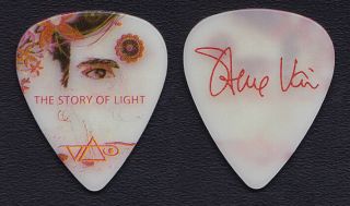 Steve Vai Signature White Guitar Pick - 2012 The Story Of Light Tour