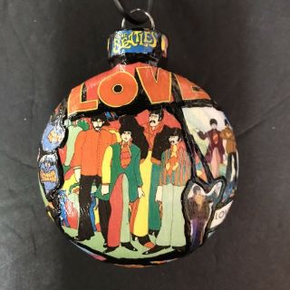 The Beatles ‘all You Need Is Love’ Christmas Ornament