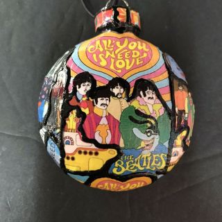 The Beatles ‘All You Need Is Love’ Christmas Ornament 2