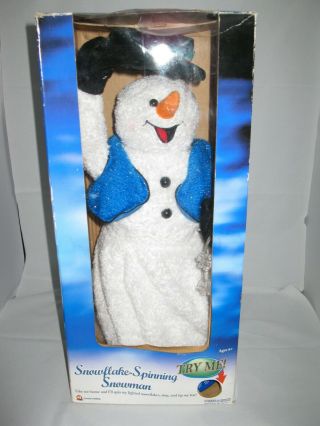 Gemmy Snowflake Spinning Snowman Snow Miser Animated Christmas - Parts / Repair