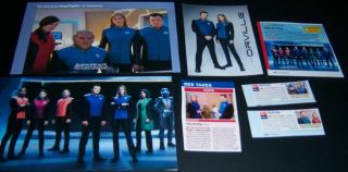 The Orville 17 Pc German Clippings Full Pages Poster Seth Macfarlane Cover