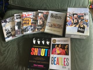 The Beatles Anthology 5 Dvd Set And 2 Great Books Shout Norman / Hunter Davies