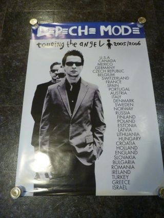 Depeche Mode - Touring The Angel - 2005/2006 - Rare Large Concert Poster - Ex