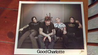 Good Charlotte Signed Epic Card Joel Benji Madden Autographed Cool Auto.