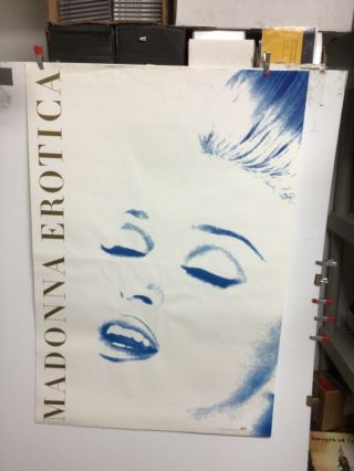 Madonna 1992 Erotica Promo - Poster 26”x 38”