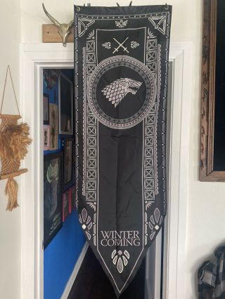 Game Of Thrones House Sigil Tournament Banners Stark And Targaryen Large
