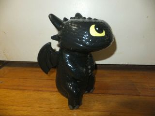 Dreamworks How To Train Your Dragon 2 Toothless Ceramic Coin Bank