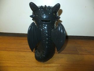Dreamworks How to Train Your Dragon 2 Toothless Ceramic Coin Bank 3