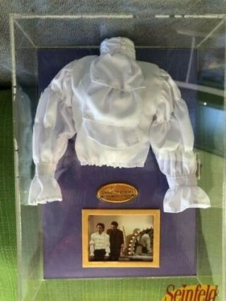 Nbc Jerry Seinfeld " The Puffy Shirt " Miniature Museum Case Collectible