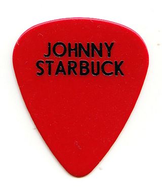Rolling Stones Johnny Starbuck Guitar Tech Guitar Pick - 2006 A Bigger Bang Tour