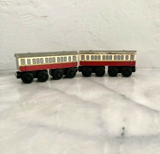 Thomas Wooden Railway Gordon’s Express Coach Cars 1999 Vintage Train Set 2