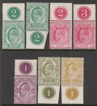 Cape Of Good Hope 1902 - 1904 Mnh/muh/mm Plate No 