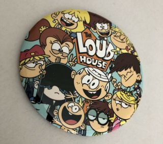 Sdcc 2019 Nickelodeon The Loud House Button Comic Con Exclusive