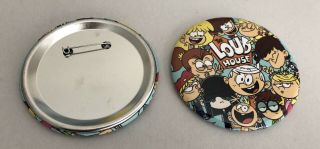 SDCC 2019 NICKELODEON The Loud House Button Comic Con Exclusive 2