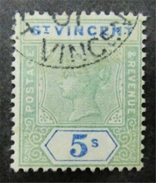 Nystamps British St.  Vincent Stamp 70 $175 Rare J8y1094