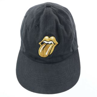 Vintage Rolling Stones Bridges To Babylon Baseball Hat Snapback Black 90 