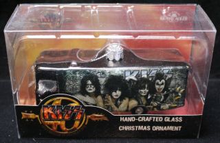 Kiss - Hand Blown Glass Christmas Ornament - Van - 2013 - In Package
