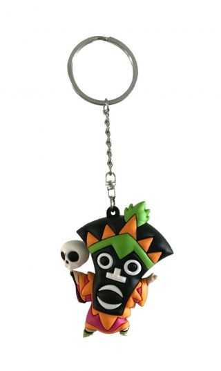 Scooby Doo The Witch Doctor 3d Vinyl Keychain Keyring Backpack Bag Tag