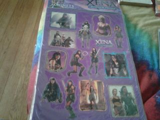 1995 Xena Warrior Princess Magnets Lucy Lawless,  Renee O 