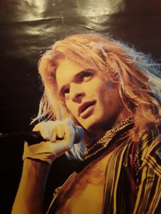 David Lee Roth From Van Halen Vintage 1980 