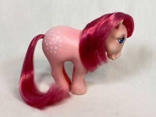 ⭐️ My Little Pony Vintage G1 Italian Magenta Cotton Candy - Made In Italy ⭐️