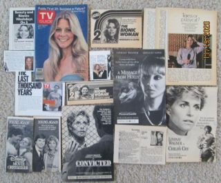 Lindsay Wagner Bionic Woman Tv Movies Ads Clippings Article Shelley Long