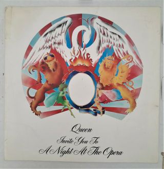 Queen 1976 A Night At The Opera U.  S.  Tour Concert Program Book Freddie Mercury