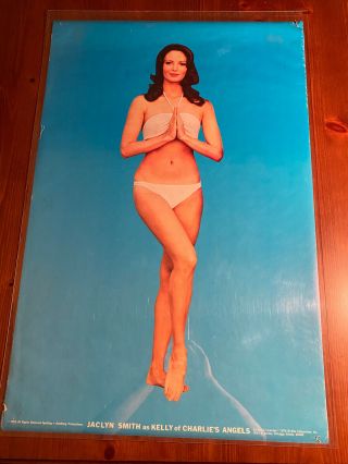 Jaclyn Smith Charlie’s Angels Poster 1976 Vintage Print 23 X 35