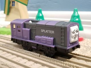 Tomy Trackmaster Thomas & Friends " Splatter " 2007 Motorized Train Rare