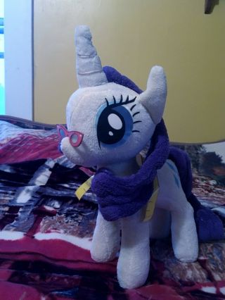 Custom Handmade My Little Pony: Friendship Is Magic 14 " Rarity Plush By Bronymom