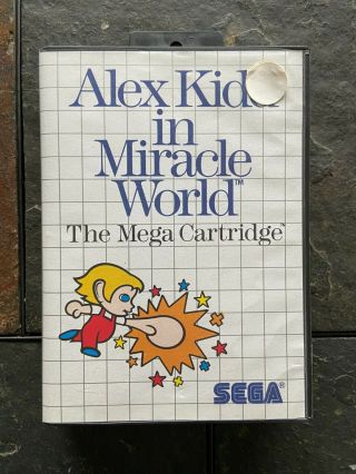 Sega Master System Alex Kidd In Miracle World Game Item 5004 - 40