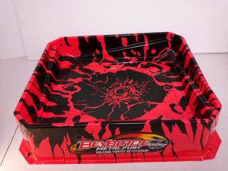Beyblade Metal Fury Volcano Vortex Beystadium Stadium Battle Arena Hasbro Rare