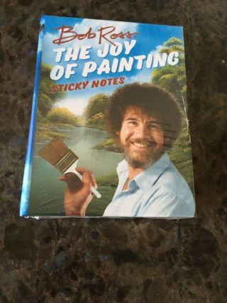 Bob Ross The Joy Of Painting Sticky Notes Mini Book Post Its