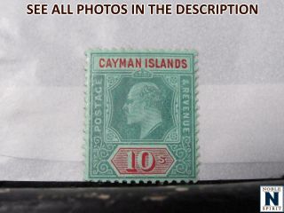 Noblespirit (jms) Lovely Cayman Islands No.  30 Mh =$210 Cv