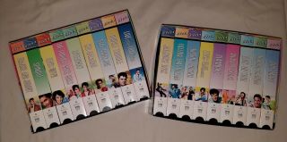 Elvis Deluxe Edition Gift Set Vol.  1 & 2 Vhs Tapes (18 Movies)