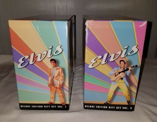 Elvis Deluxe Edition Gift Set Vol.  1 & 2 VHS Tapes (18 Movies) 3
