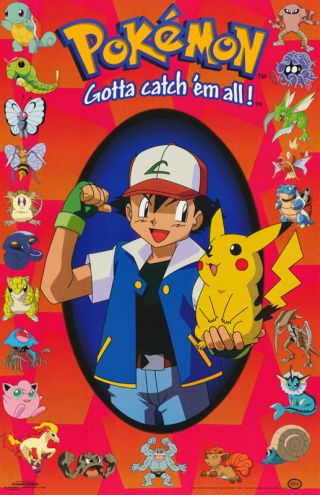 Poster : Tv: Pokemon - Characters 392 Rap15 A
