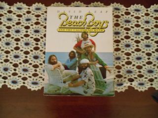 The Beach Boys And The California Myth By David Leaf 1st Printing,  Rare