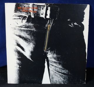 Cover Only The Rolling Stones Sticky Fingers Us Coc59100 Andy Warhol