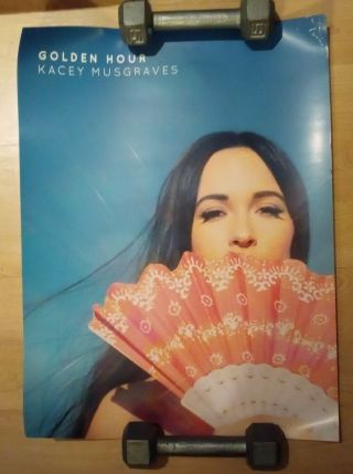 Kacey Musgraves - Golden Hour - Rare Promo Poster 18 X 24 Inches