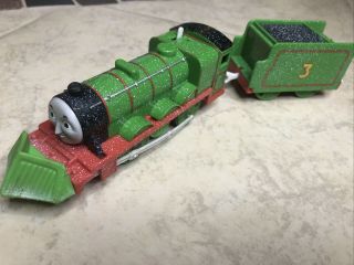 2009 Snow Clearing Henry W/ Snow Plow Thomas The Train Trackmaster X9099 Ex Cond