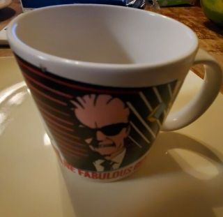 Vintage 1988 Max Headroom Coffee Mug Cup Mtv Rare Hard To Find Item 80s