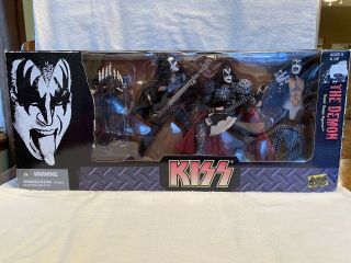 Kiss Stage Figures The Demon Removed From Box But Replaced