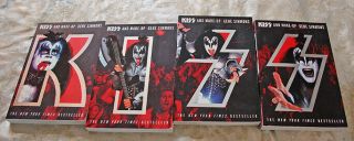 Gene Simmons Kiss And Make Up Books 4 Set Softcover Make Whole Face 2